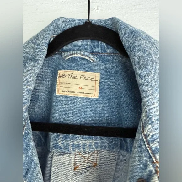 We The Free Opal Swing Denim Jacket - Picture 3 of 8